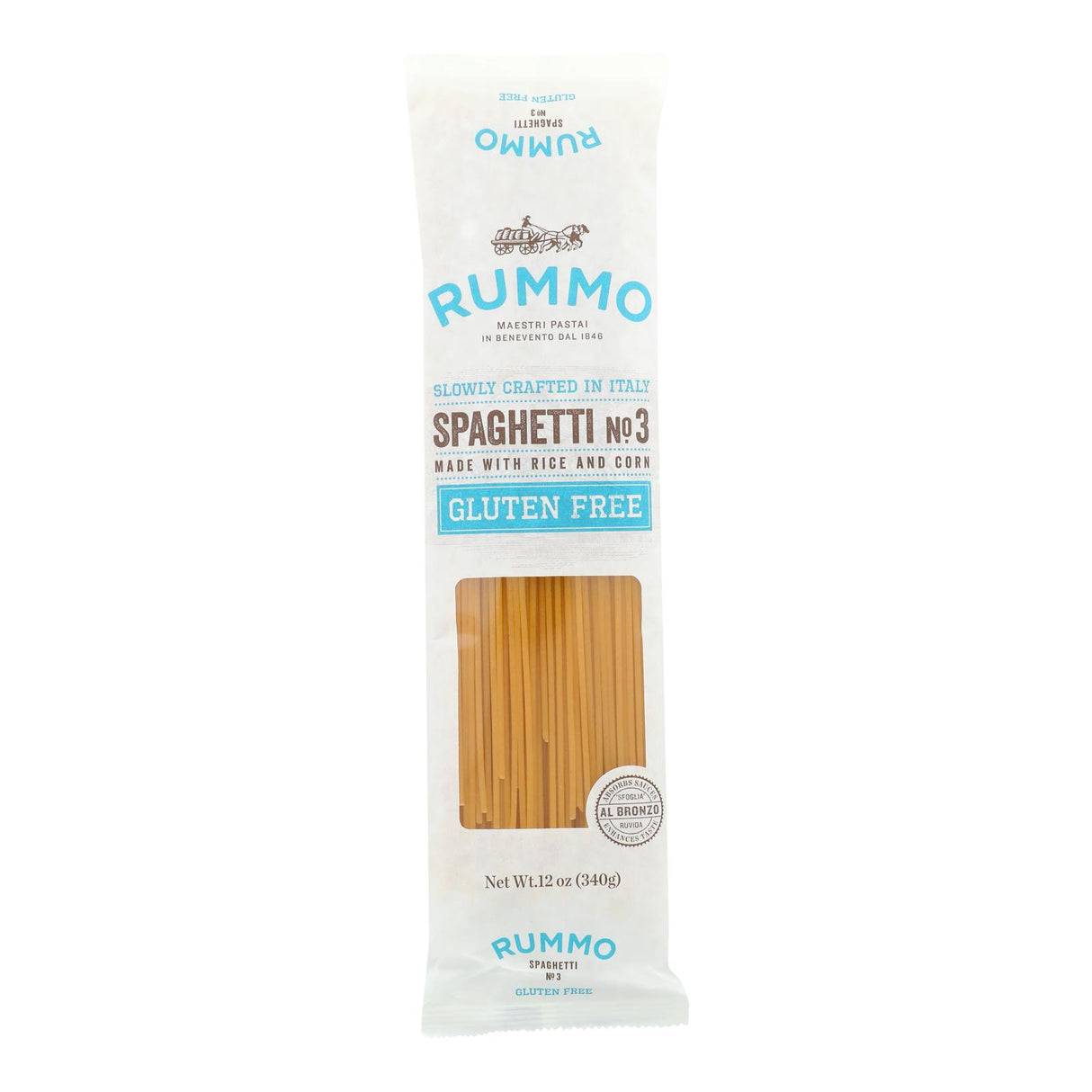 Rummo Gluten-Free Spaghetti, 12-oz (Pack of 12) - Cozy Farm