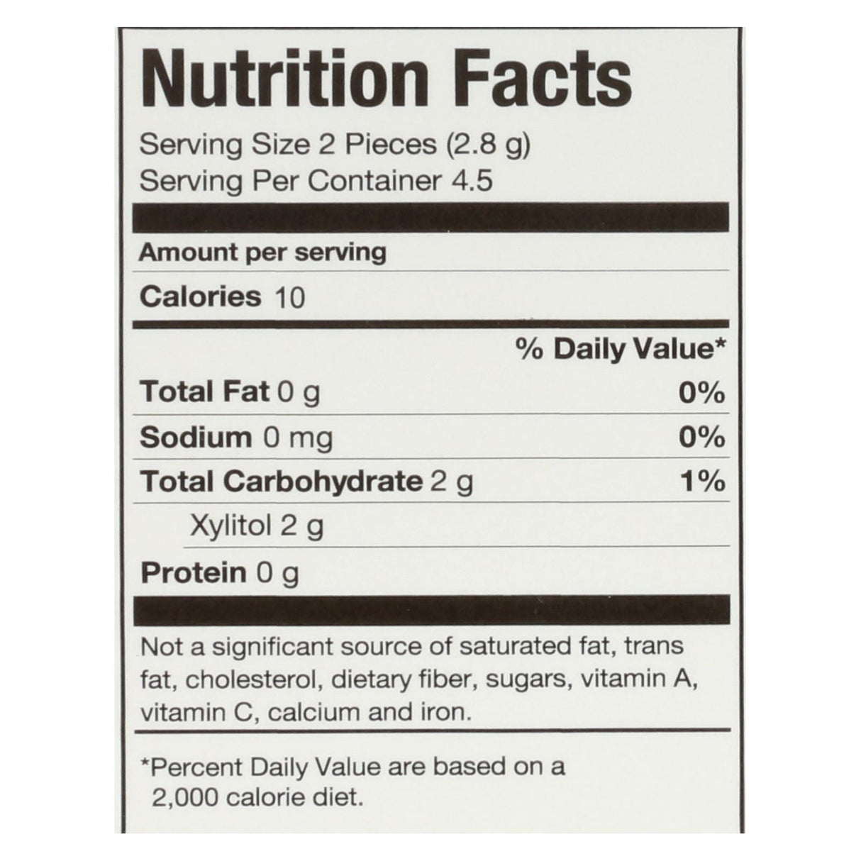 Pur Gum Pomegranate Mint Aspartame-Free Gum (12.6 g - 9 Pieces/Pack) - Case of 12 - Cozy Farm