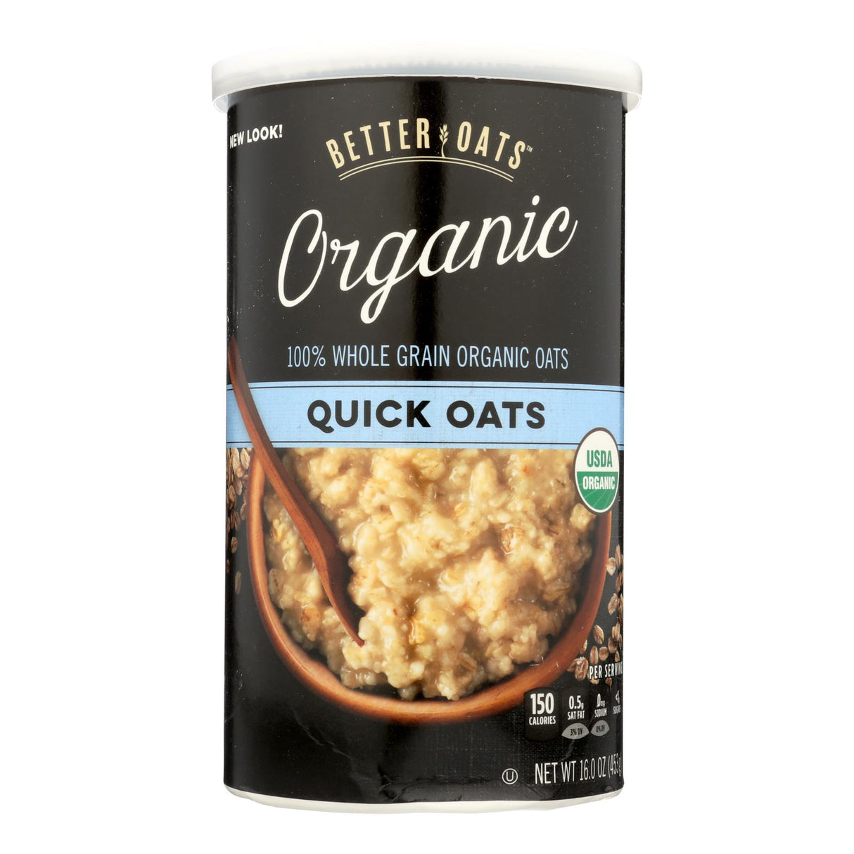 Nature's Path Organic Quick Oats Cereal - 16 Oz. - Case of 12 - Cozy Farm