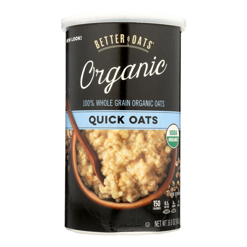 Nature's Path Organic Quick Oats Cereal - 16 Oz. - Case of 12 - Cozy Farm 
