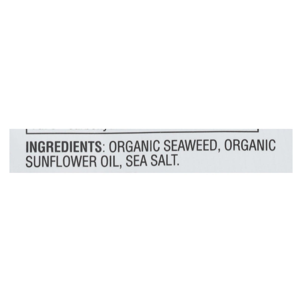 Gimme Organic Wrap N' Roll Sea Salt - 10 Pack of .92 oz. Sea Salt Wraps - Cozy Farm