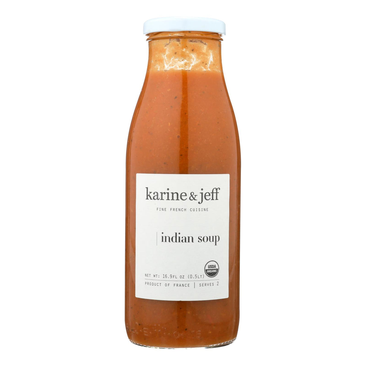 Karine & Jeff Indian Soup - 16.9 FZ Case - Cozy Farm
