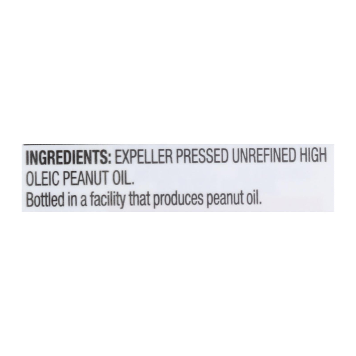 Spectrum Naturals Unrefined Peanut Oil - 16 fl oz. (Case of 12) - Cozy Farm