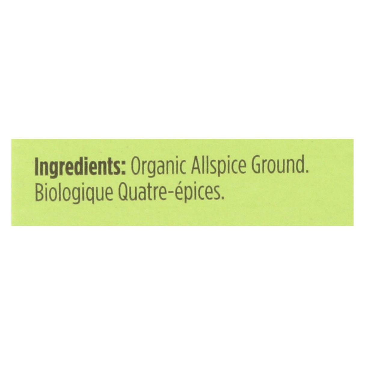 Spicely Organics Certified Organic Ground Allspice - 0.45 Oz. (Pack of 6) - Cozy Farm