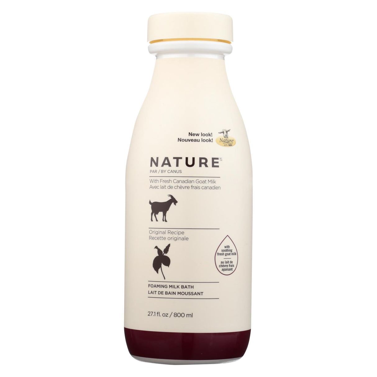 Nature By Canus Goats Milk Bath Foam (27.1 Fl Oz) - Cozy Farm
