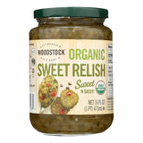 Woodstock Organic Sweet Relish, 16 Oz (Pack of 12) - Cozy Farm 