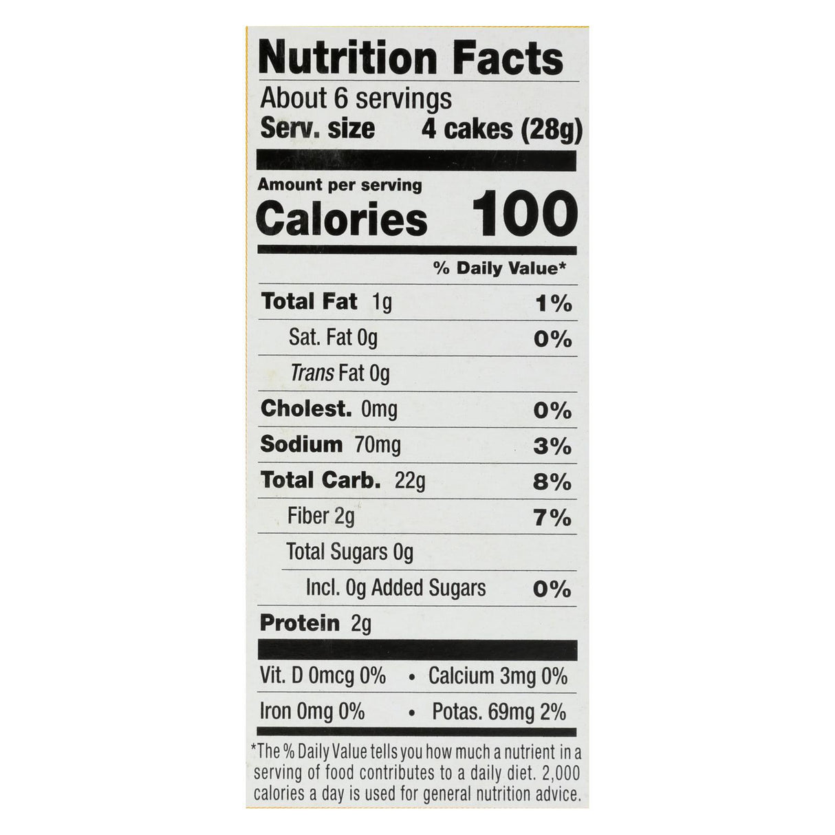 Lundberg Family Farms Black Pepper Organic Thin Rice Cakes, 6 Oz (Pack of 6) - Cozy Farm