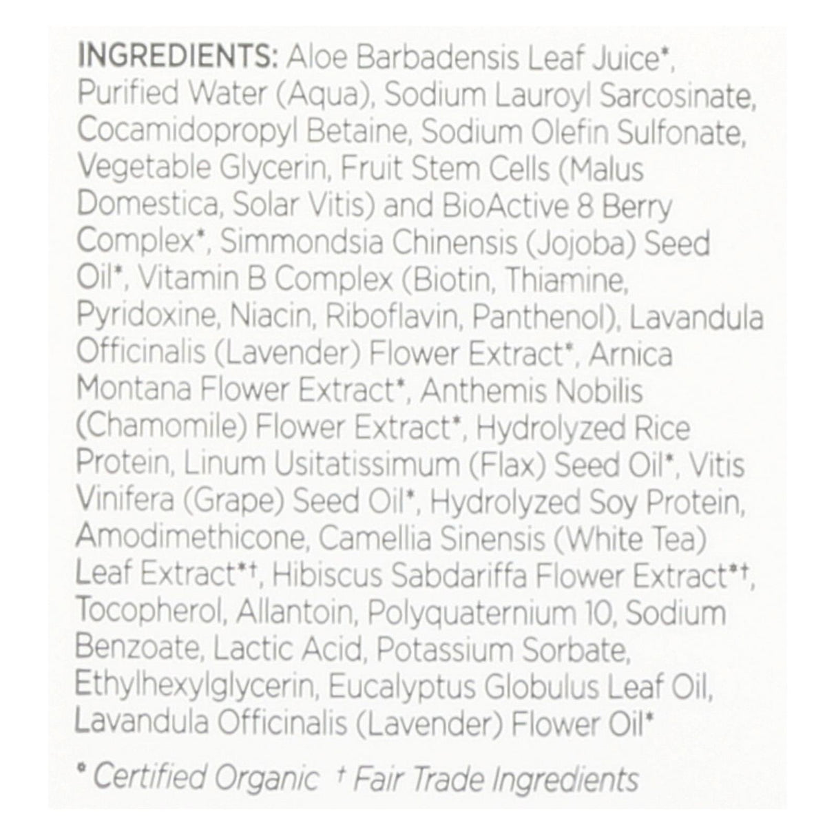 Andalou Naturals Full Volume Lavender and Biotin Shampoo - 11.5 fl oz - Cozy Farm 