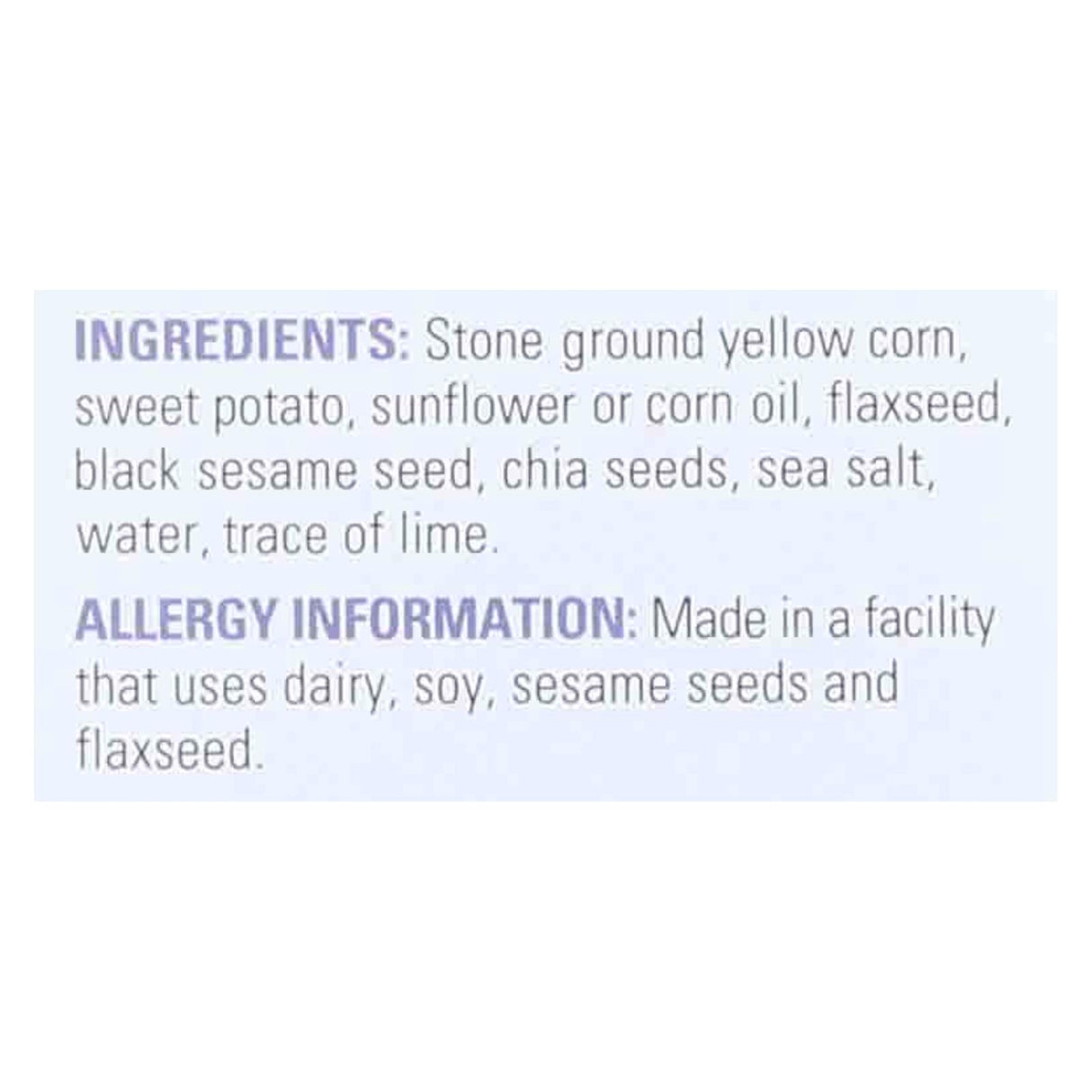 R. W. Garcia 3 Seed Sweet Potato Crackers, 6.5 Oz. - Pack of 6 - Cozy Farm