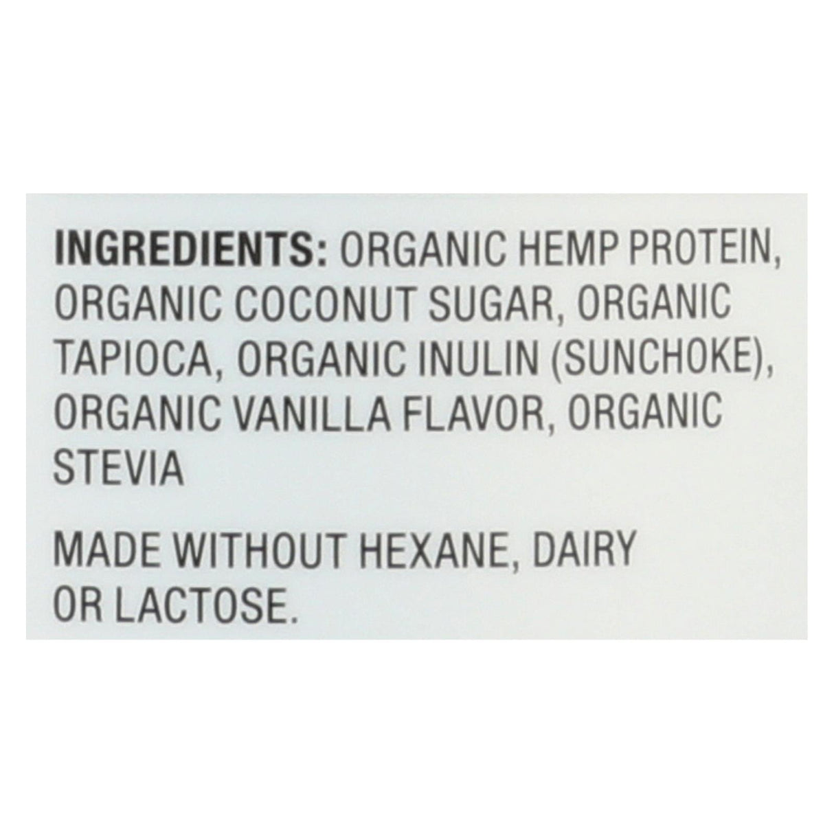 Nutiva Organic Hemp Shake, Vanilla Flavor, 16 Oz (1 Pack) - Cozy Farm