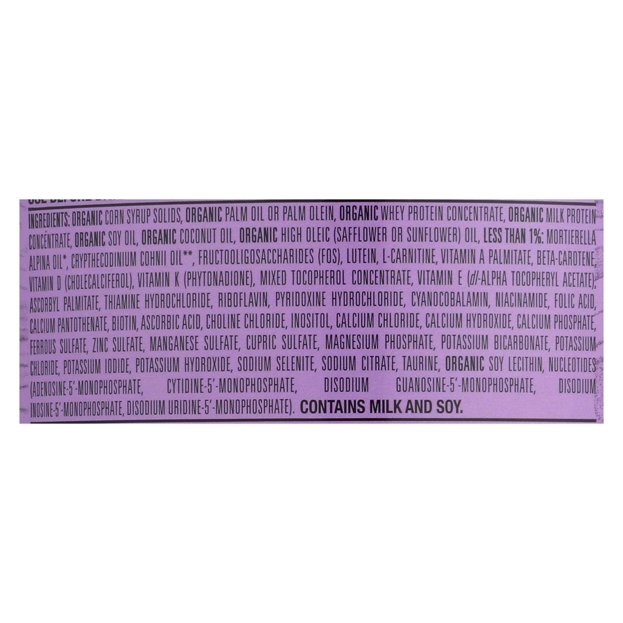 Earth's Best Organic Sensitive Infant Formula with Iron (21 oz, Pack of 4): Reduced Lactose, USDA Organic - Cozy Farm