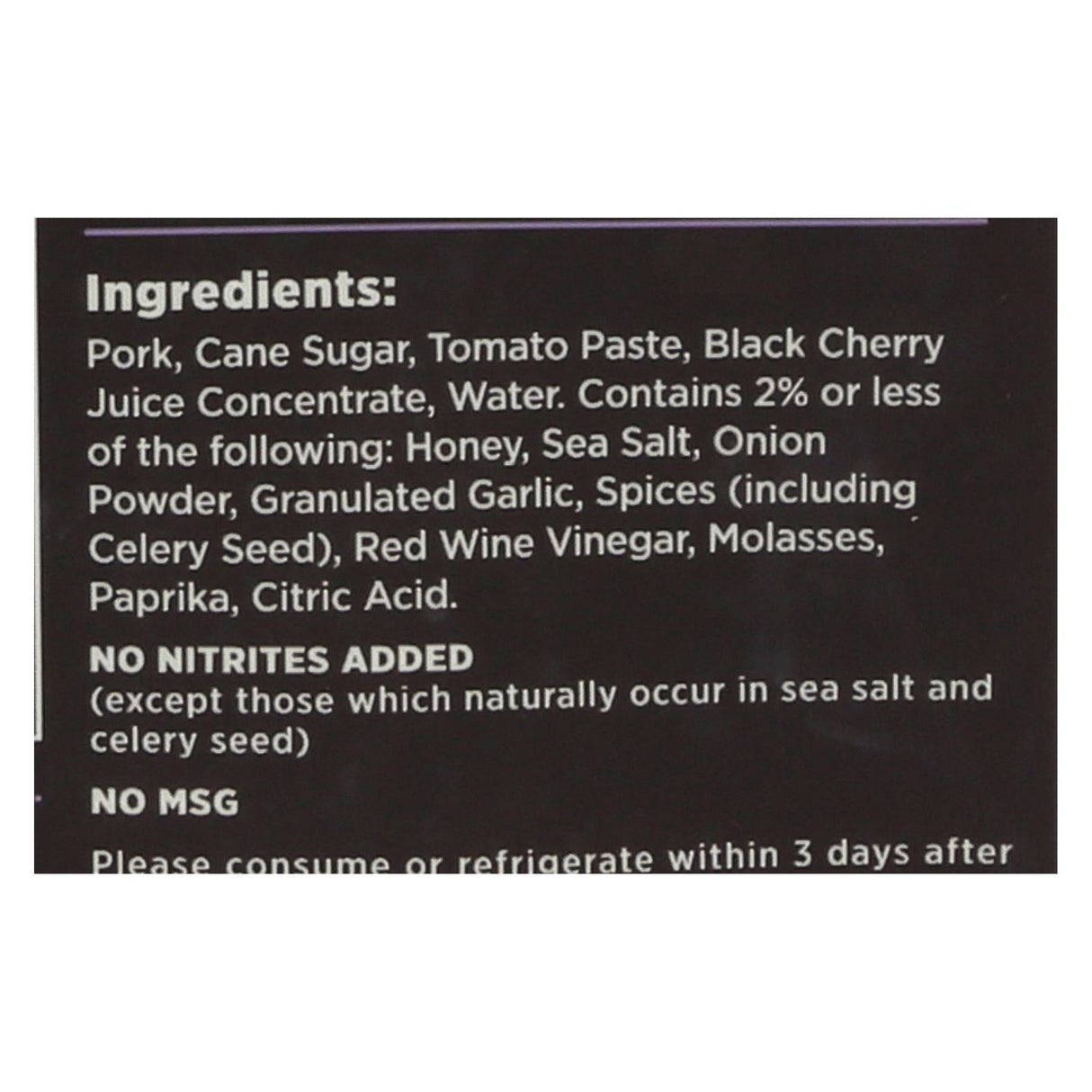 Krave Pork Jerky - Black Cherry Barbecue, 2.7 Oz., Pack of 8 - Cozy Farm