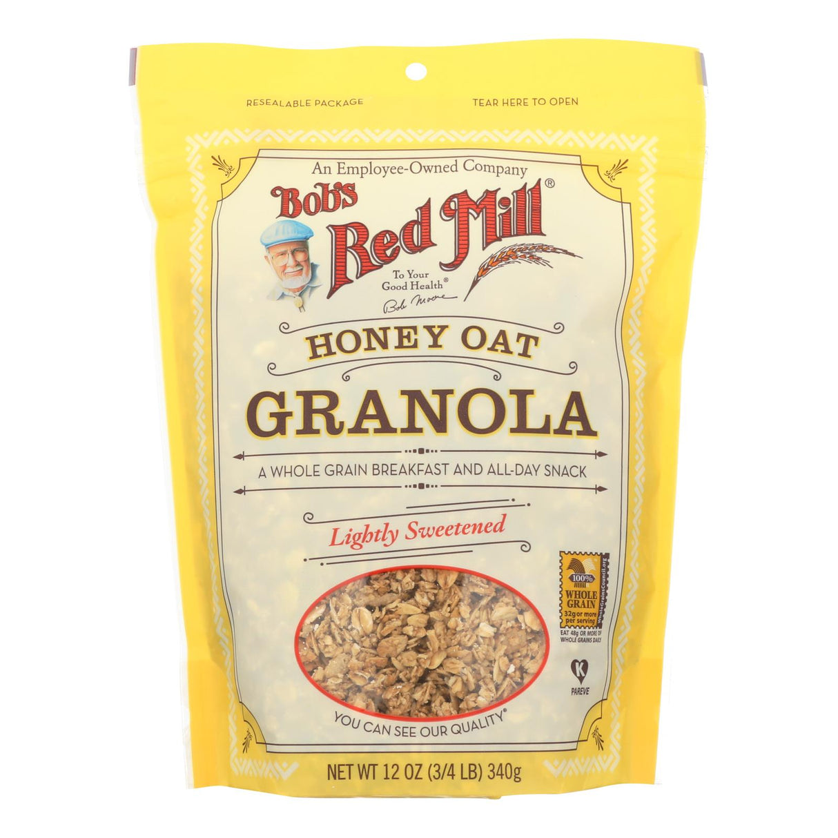 Bob's Red Mill Honey Oat Granola (Pack of 4) - 12 Oz - Cozy Farm