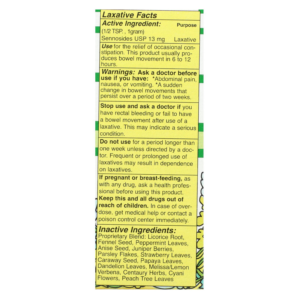 Modern Natural Products Swiss Kriss Herbal Laxative Flakes - 1.5 Oz - Cozy Farm