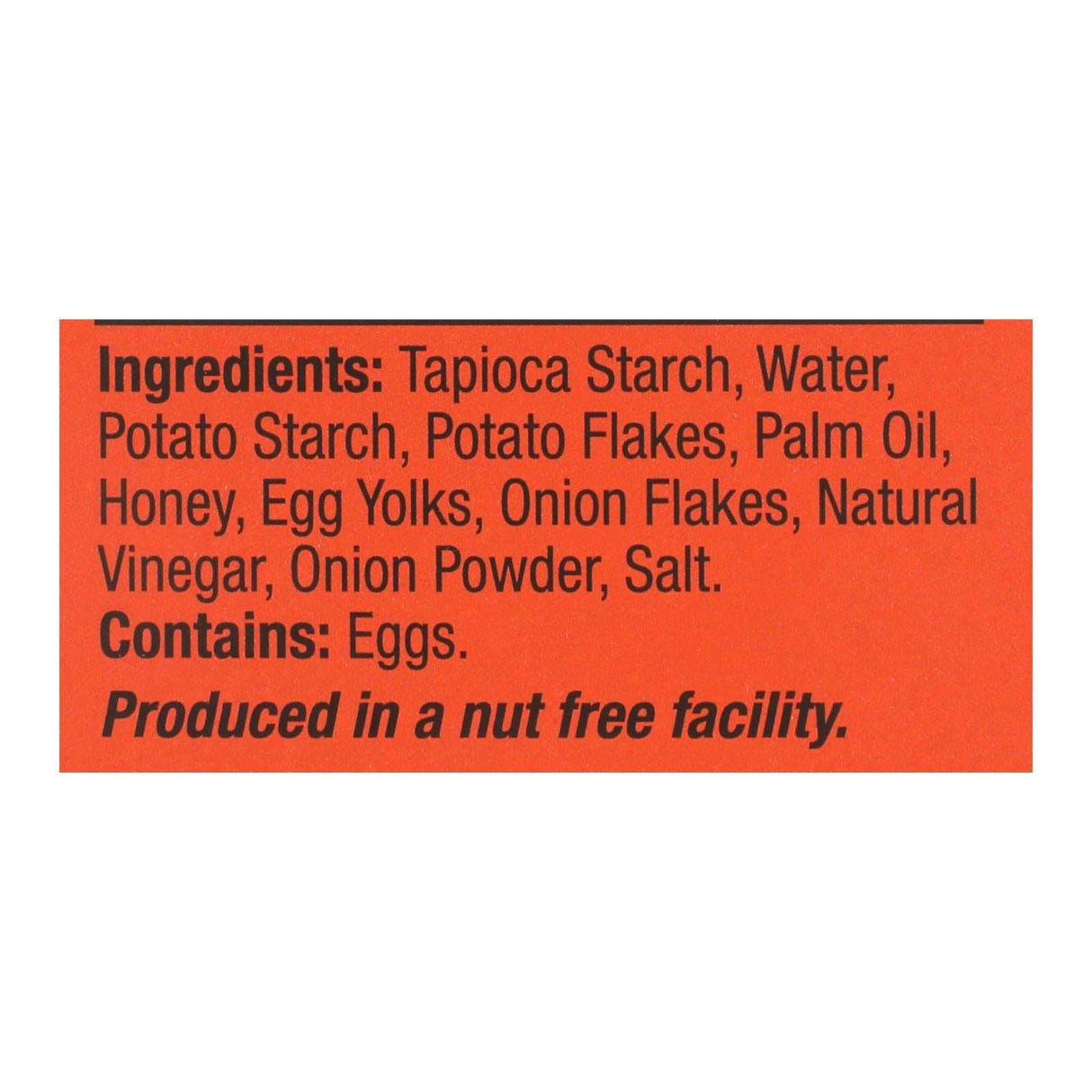 Absolutely Gluten Free Toasted Onion 5.29 Oz Flatbread - Case of 12 - Cozy Farm