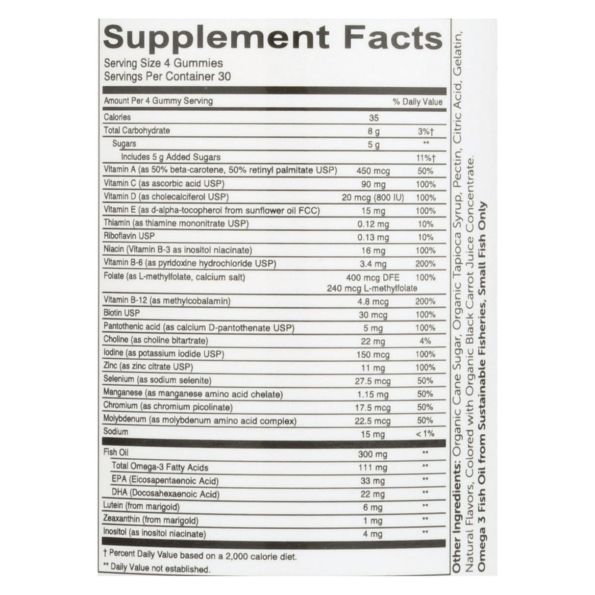 Smartypants Complete Teen Gummy Multivitamins - 120 Count - Cozy Farm