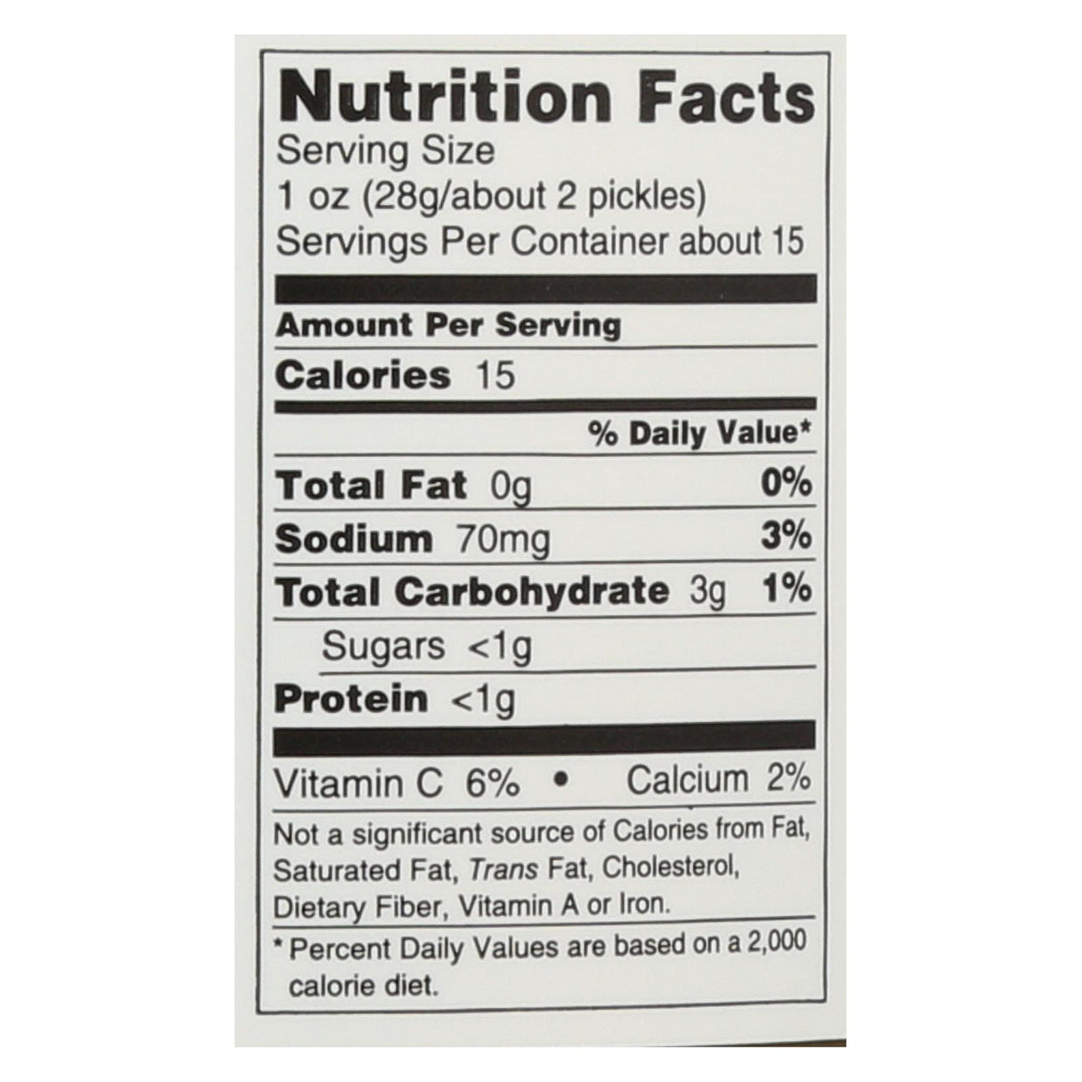 Rick's Picks The People's Pickle - 6-Pack of 24 oz. Jars - Cozy Farm