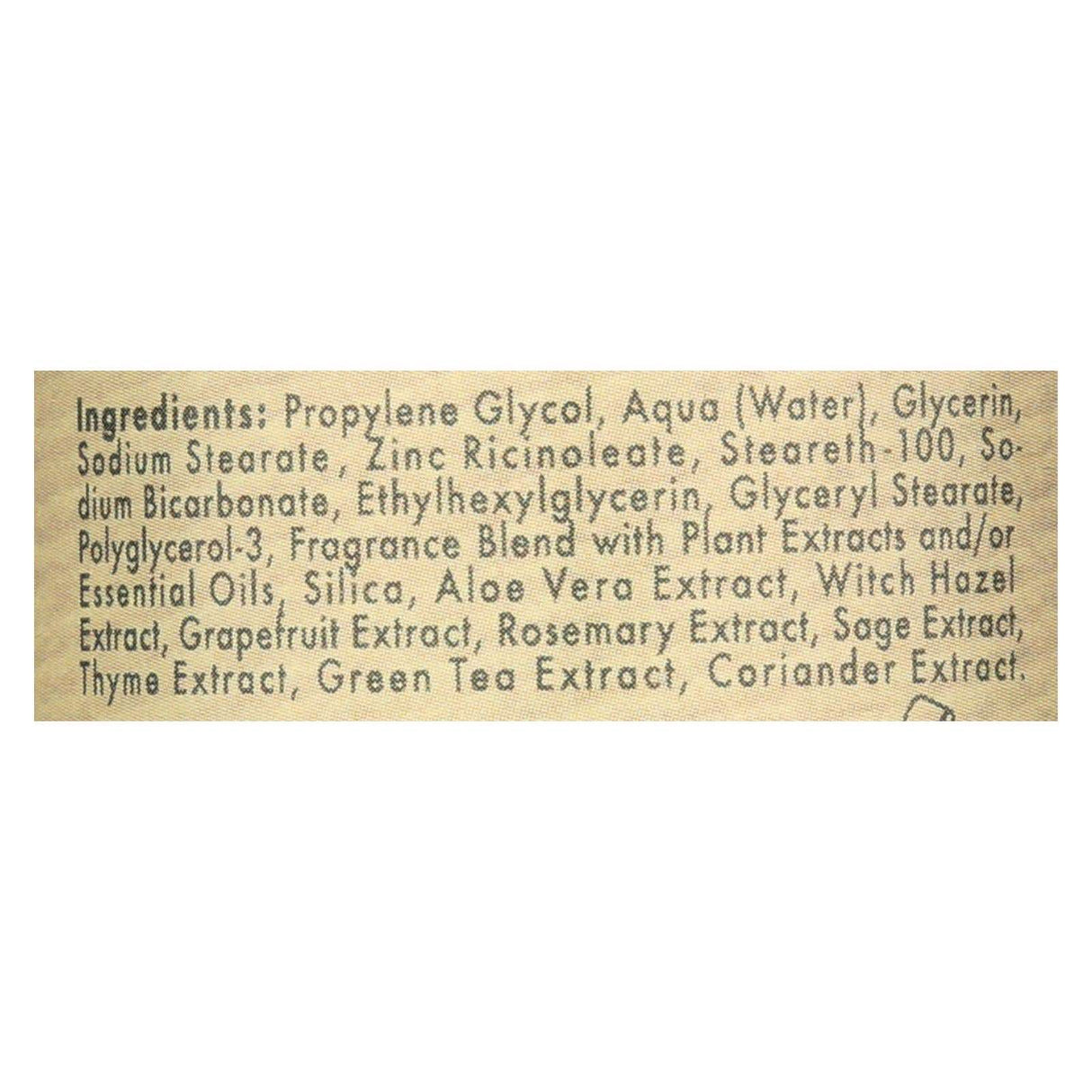 A La Maison Sea Salt Natural Deodorant, 2.4 Oz - Cozy Farm