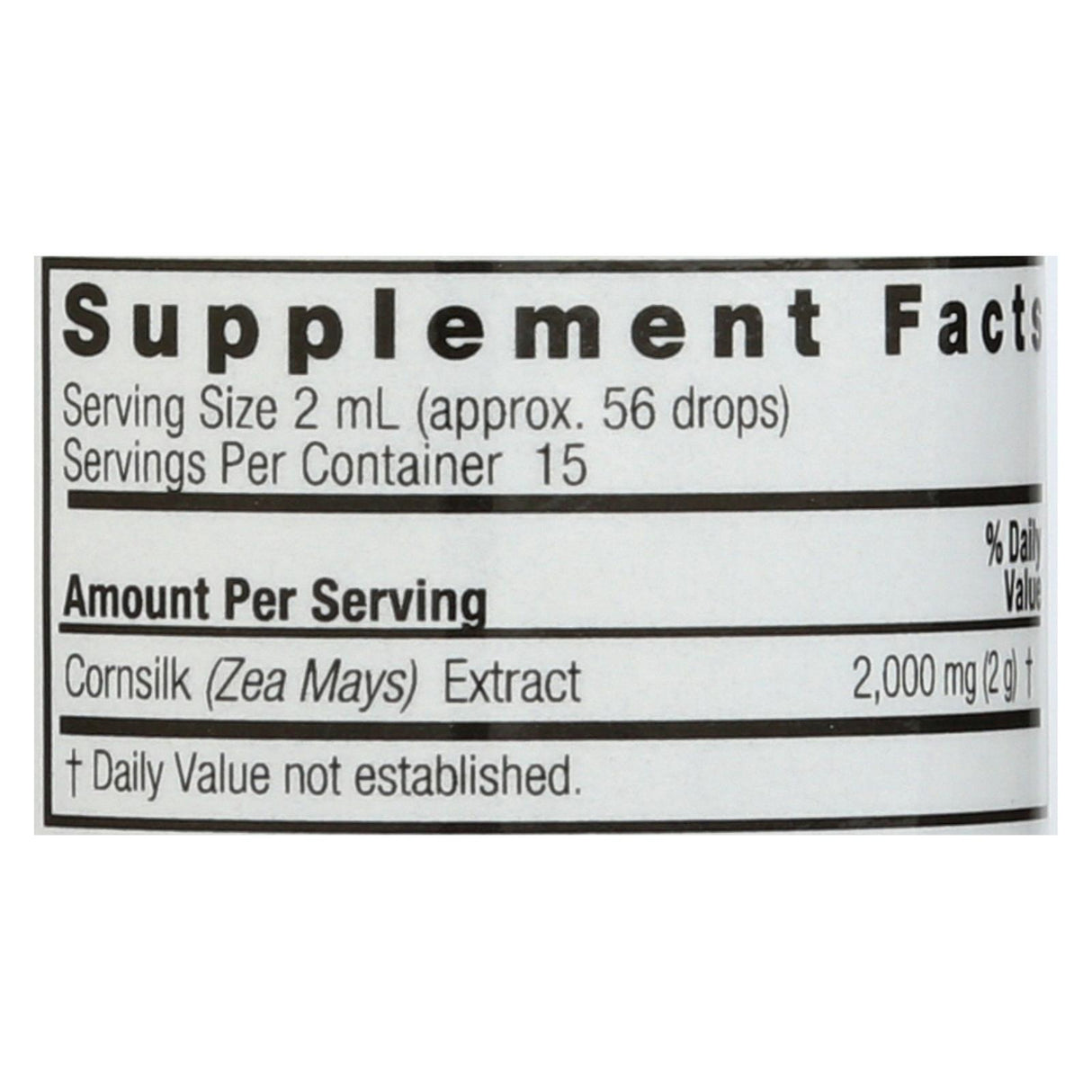 Nature's Answer Cornsilk Alcohol-Free Liquid Extract, 1 Fl Oz - Cozy Farm