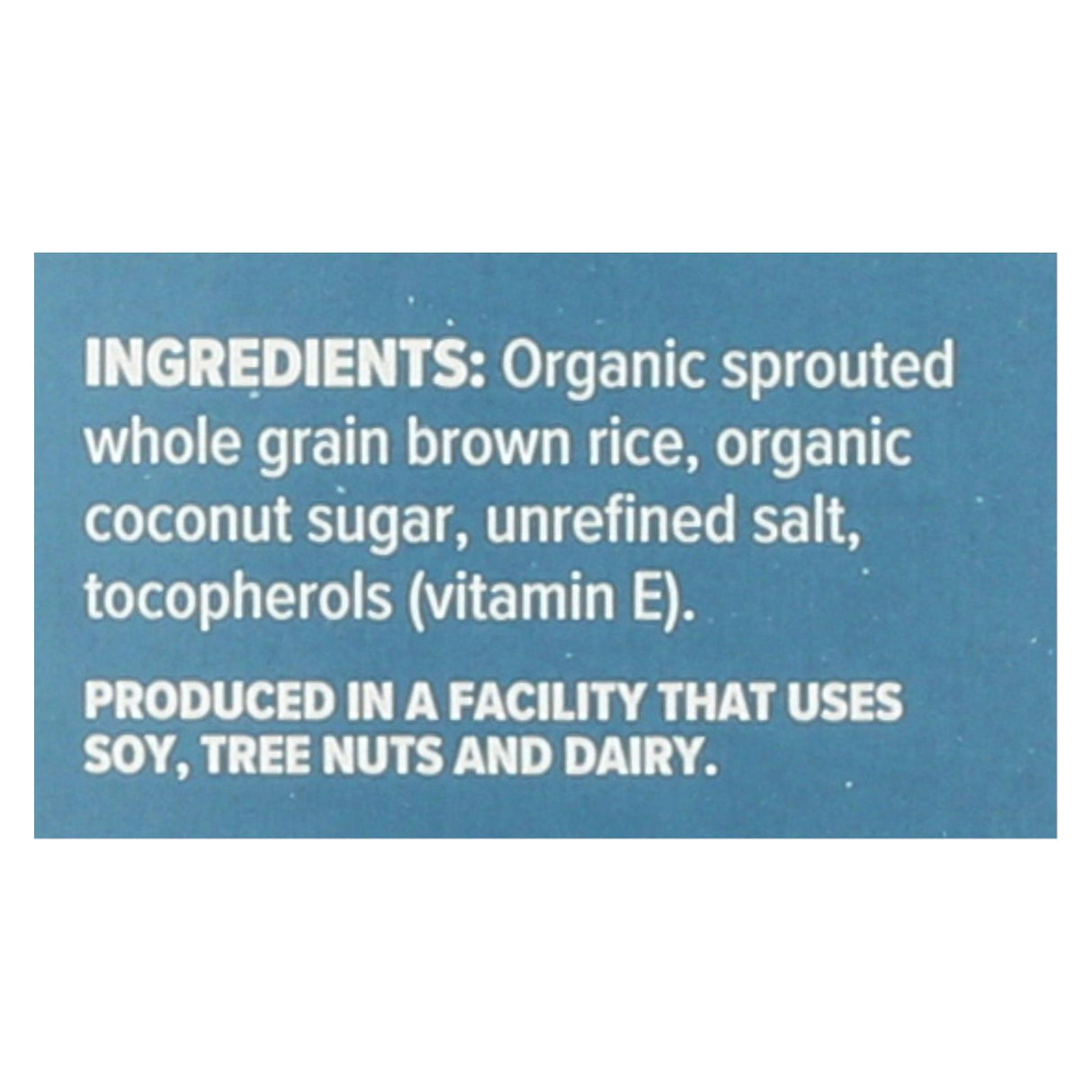 One Degree Organic Foods Sprouted Brown Rice Crisps Cereal (6-Pack, 8 Oz. Each) - Cozy Farm