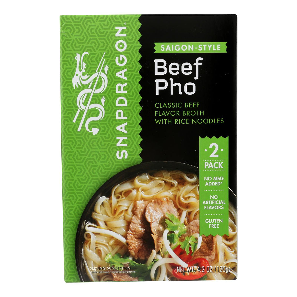 Snapdragon Foods Saigon Style Vietnamese Pho Noodles - 6 Pack - 20 Oz - Cozy Farm