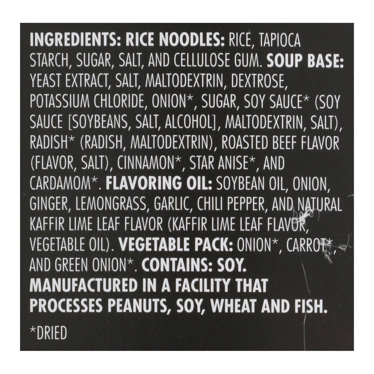 Snapdragon Foods Saigon Style Vietnamese Pho Noodles - 6 Pack - 20 Oz - Cozy Farm