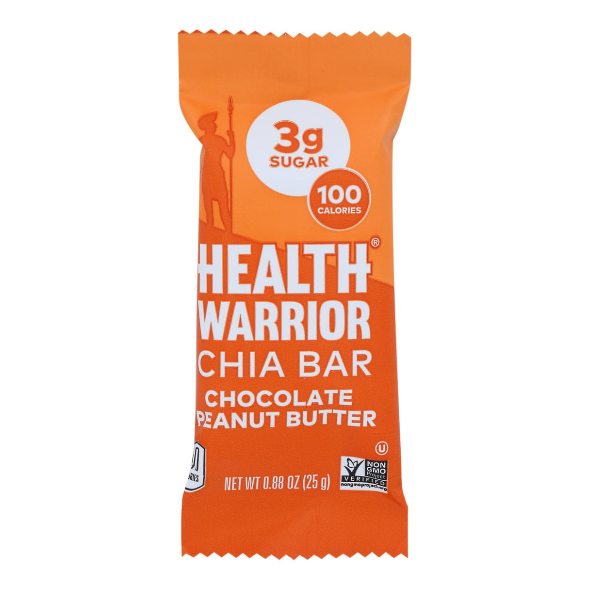 Health Warrior Chia Bar - Chocolate Peanut Butter (Pack of 15) .88 Oz Bars - Cozy Farm