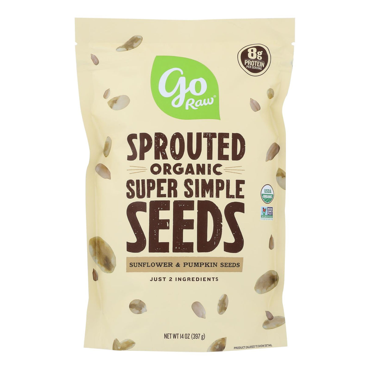 Go Raw Sprouted Seeds Super Simple - 6 x 14 Oz - Cozy Farm