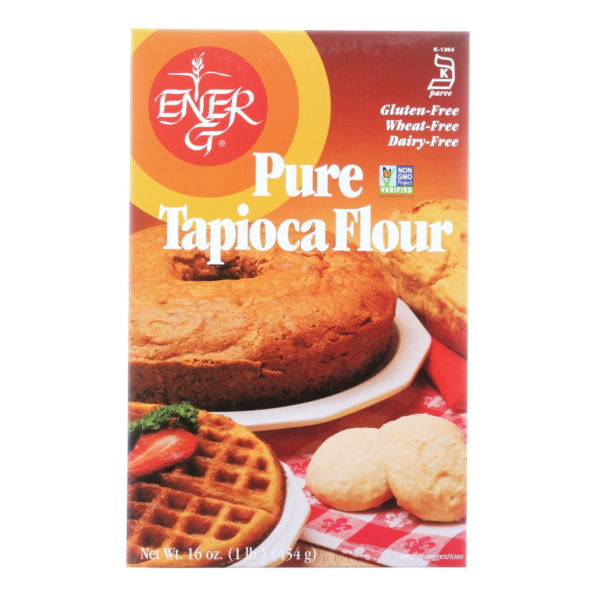 Ener-G Foods Pure Tapioca Flour, Gluten-Free, 16 Oz, Case of 12 - Cozy Farm