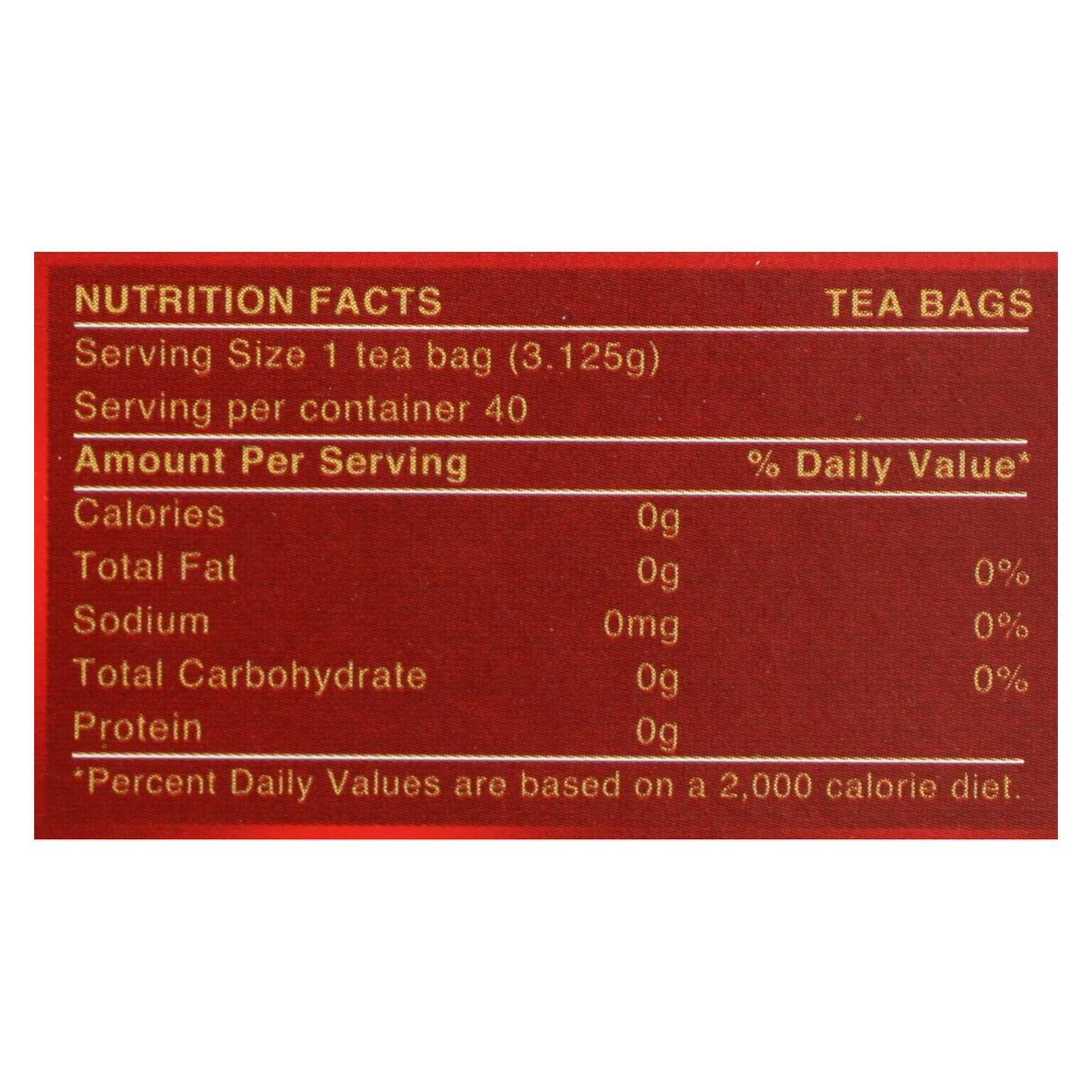 Barry's Tea Gold Blend 40 Tea Bags (Pack of 6) - Cozy Farm