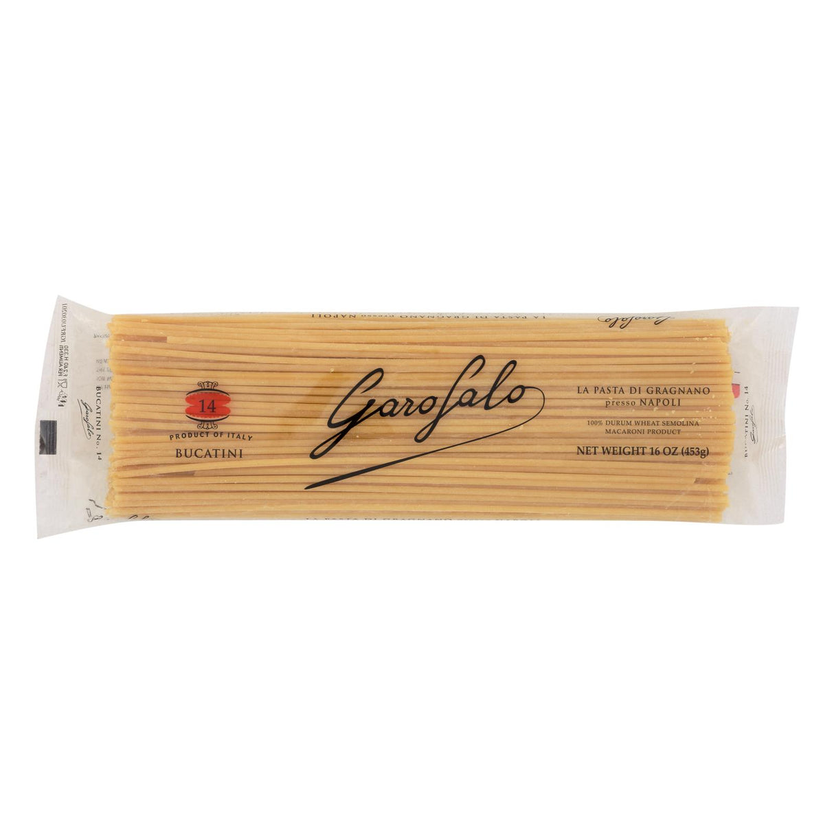 Garofalo Premium Bucatini Pasta, 14 Ounce (Pack of 20) - Cozy Farm