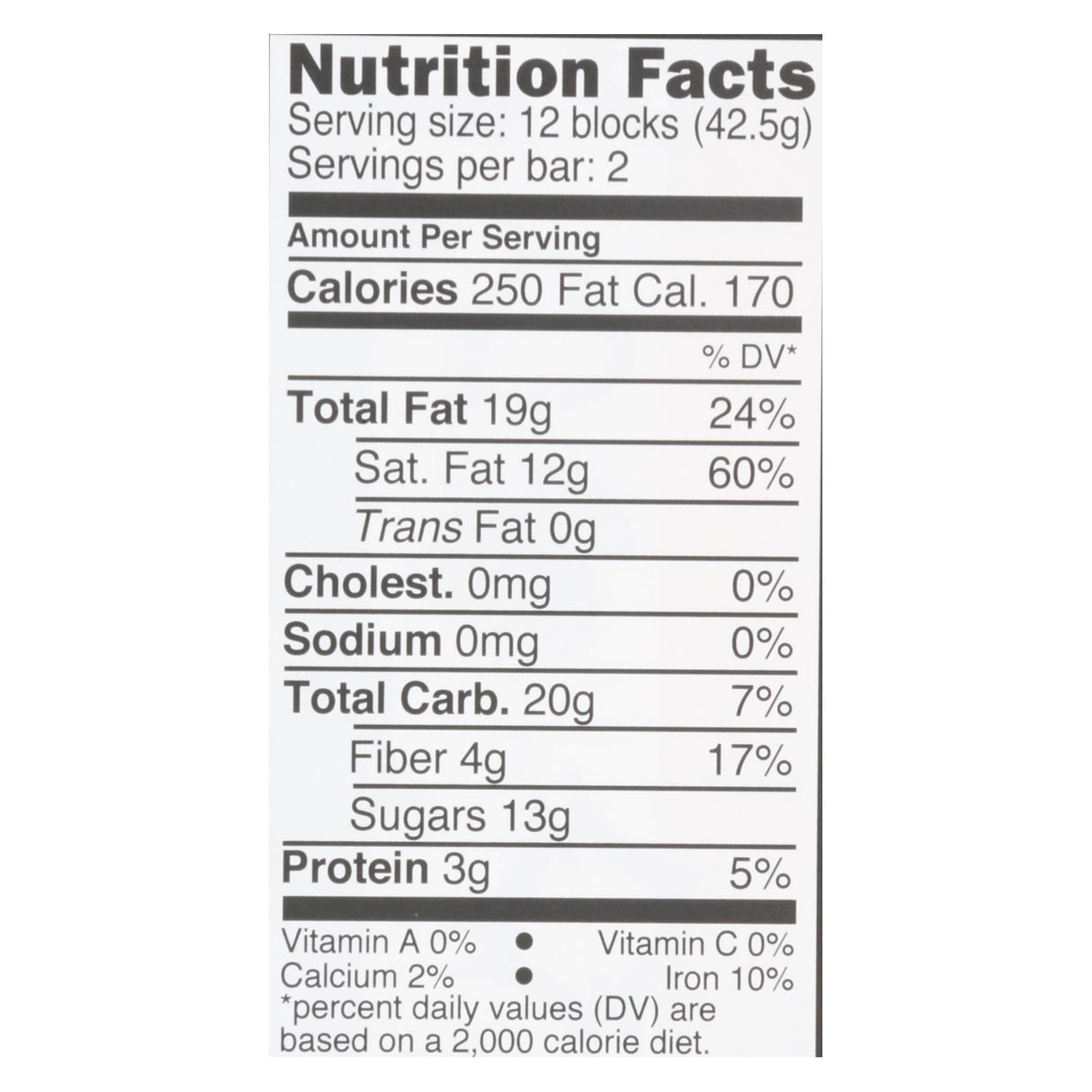 Divine Dark Chocolate Bar with Mint Crisp (Pack of 12 - 3 Oz.) - Cozy Farm