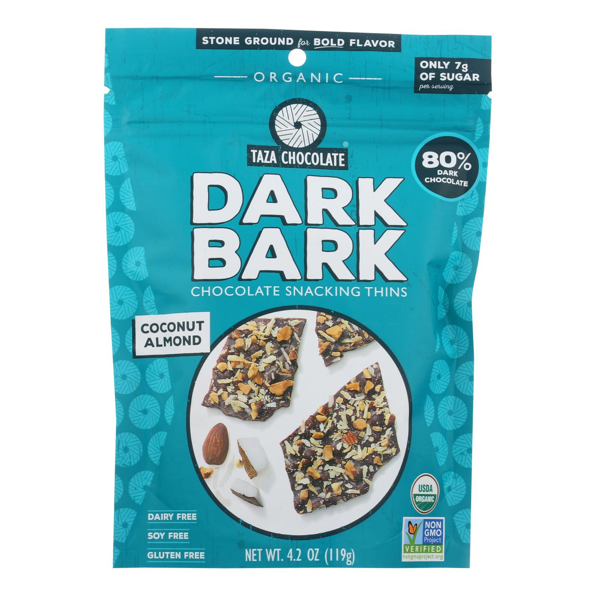 Taza Chocolates Chocolate Snacking Thins (Pack of 12 - 4.2 Oz.) - Cozy Farm