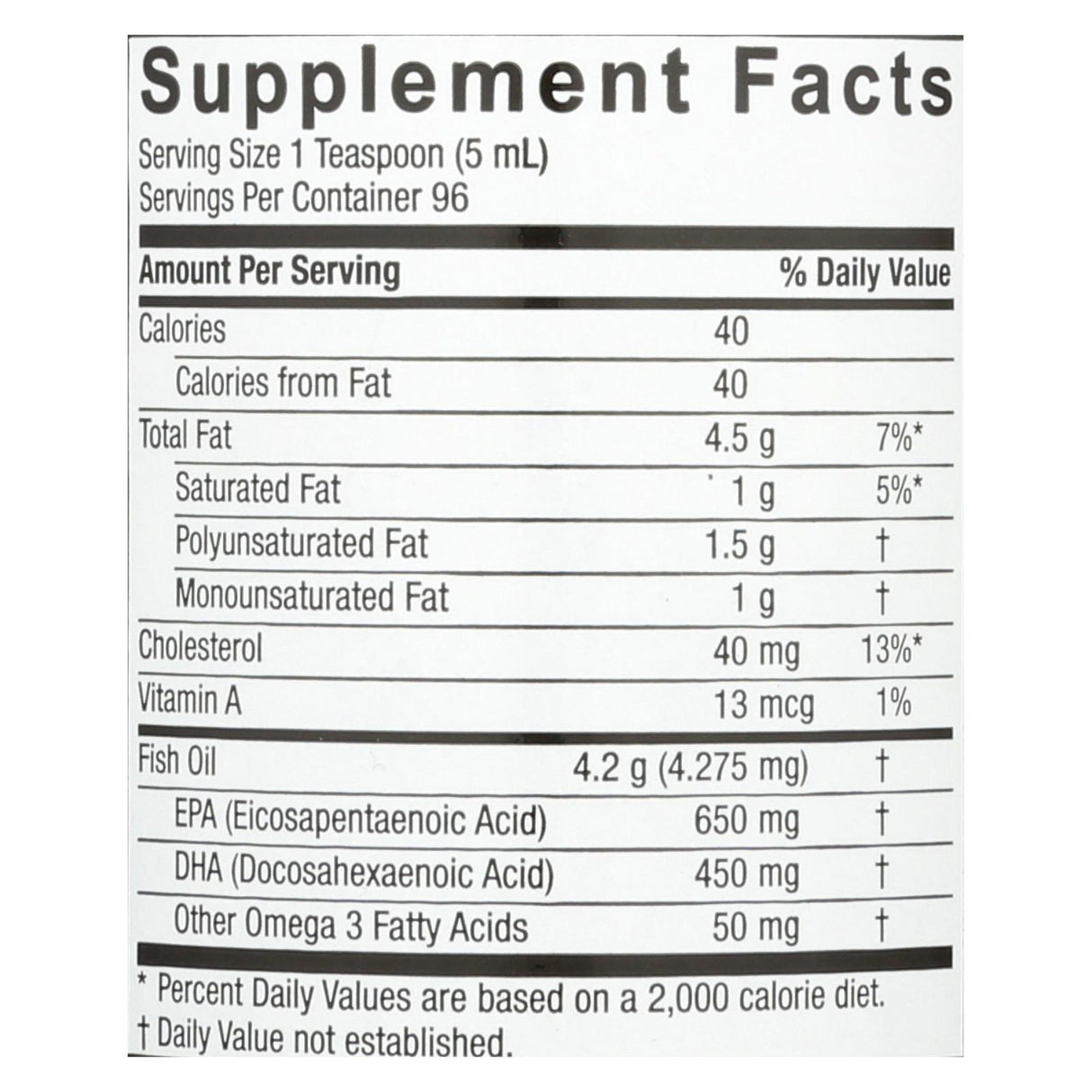 Nature's Answer - Omega-3 Fish Oil, 16 Fl Oz. - Cozy Farm