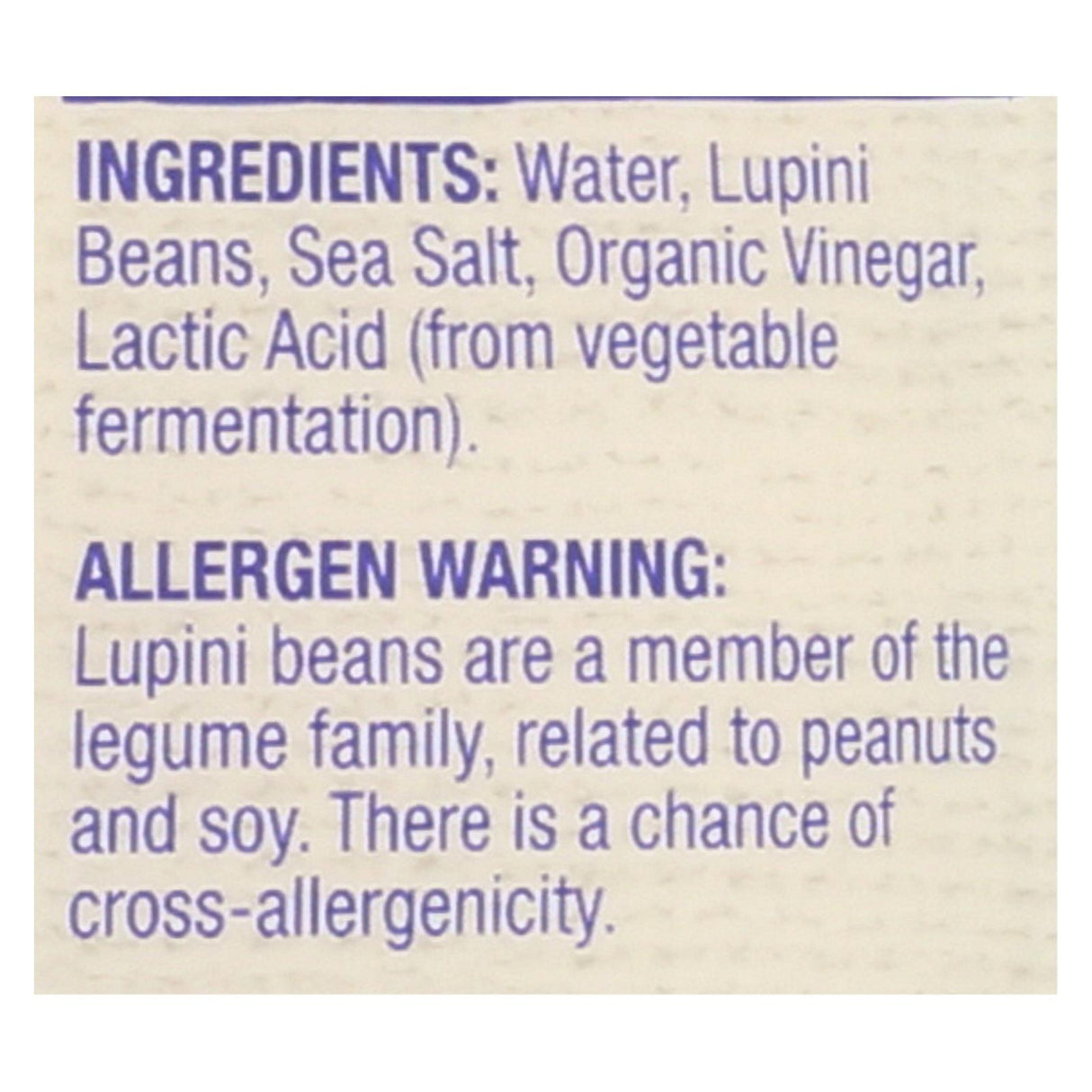 Brami Lupini Snack: Sea Salt Delights, 8-Pack x 5.3 Oz - Cozy Farm