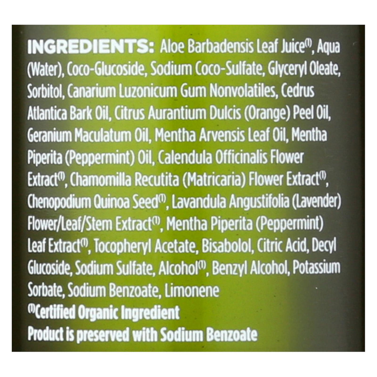 Avalon Organics Peppermint Bath & Shower Gel - 12 Fl Oz - Cozy Farm