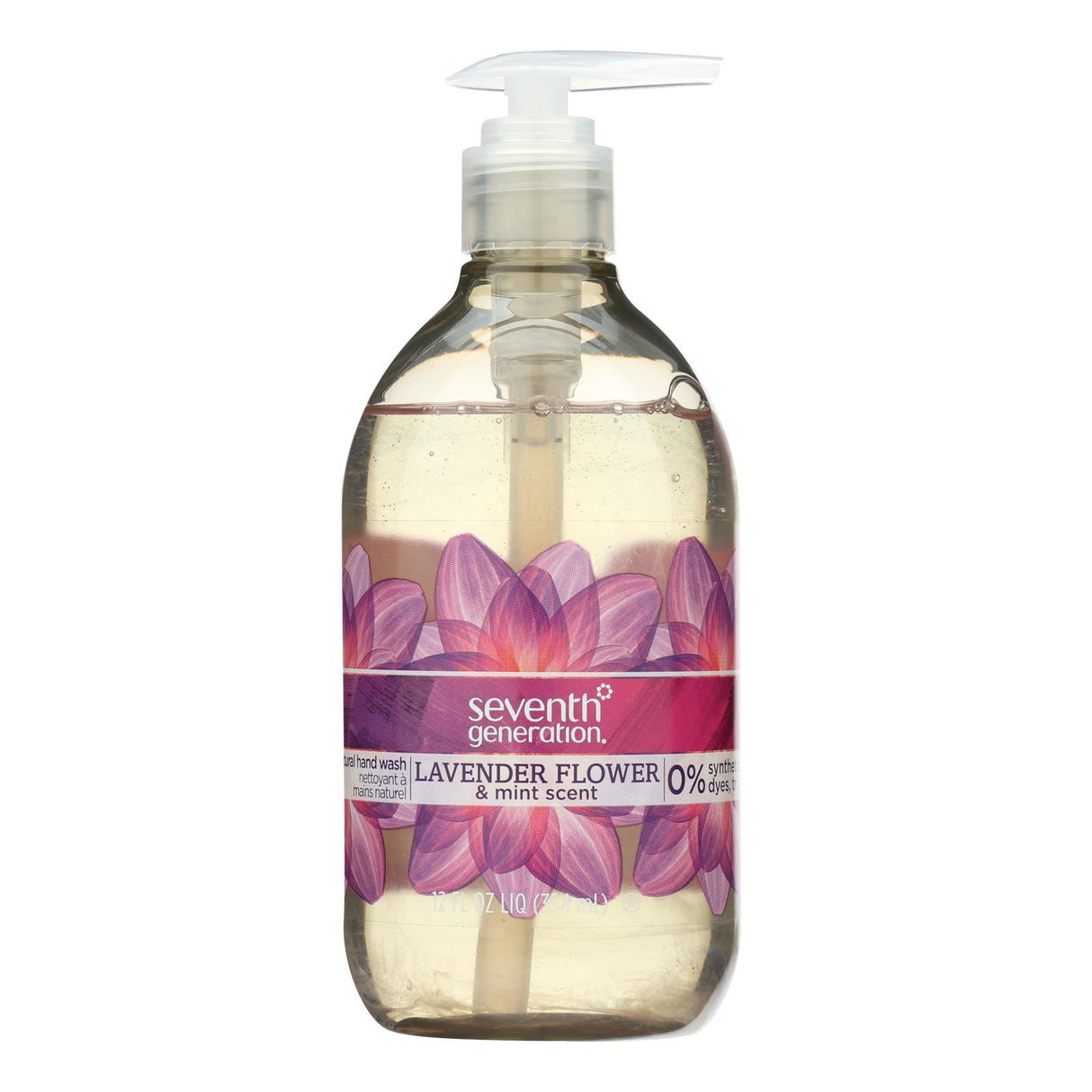 Seventh Generation Lavender Mint Hand Wash - 12 Fl Oz per Bottle (Pack of 12) - Cozy Farm