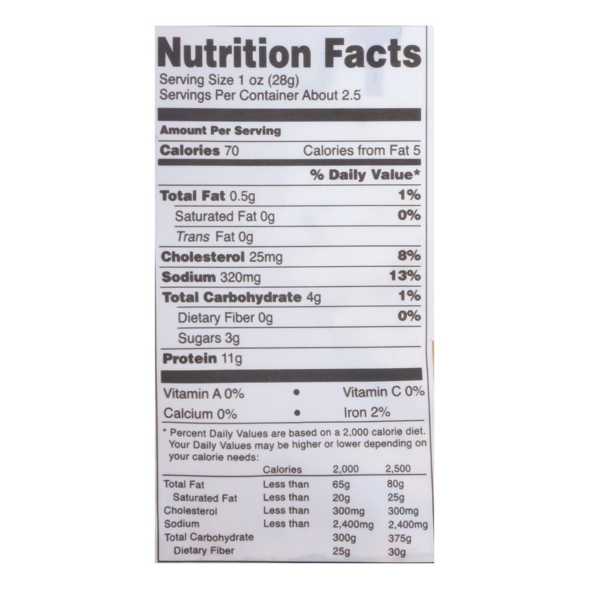 Country Archer 2.5oz Turkey Jerky Hickory Smoked (12 Pack) - Cozy Farm