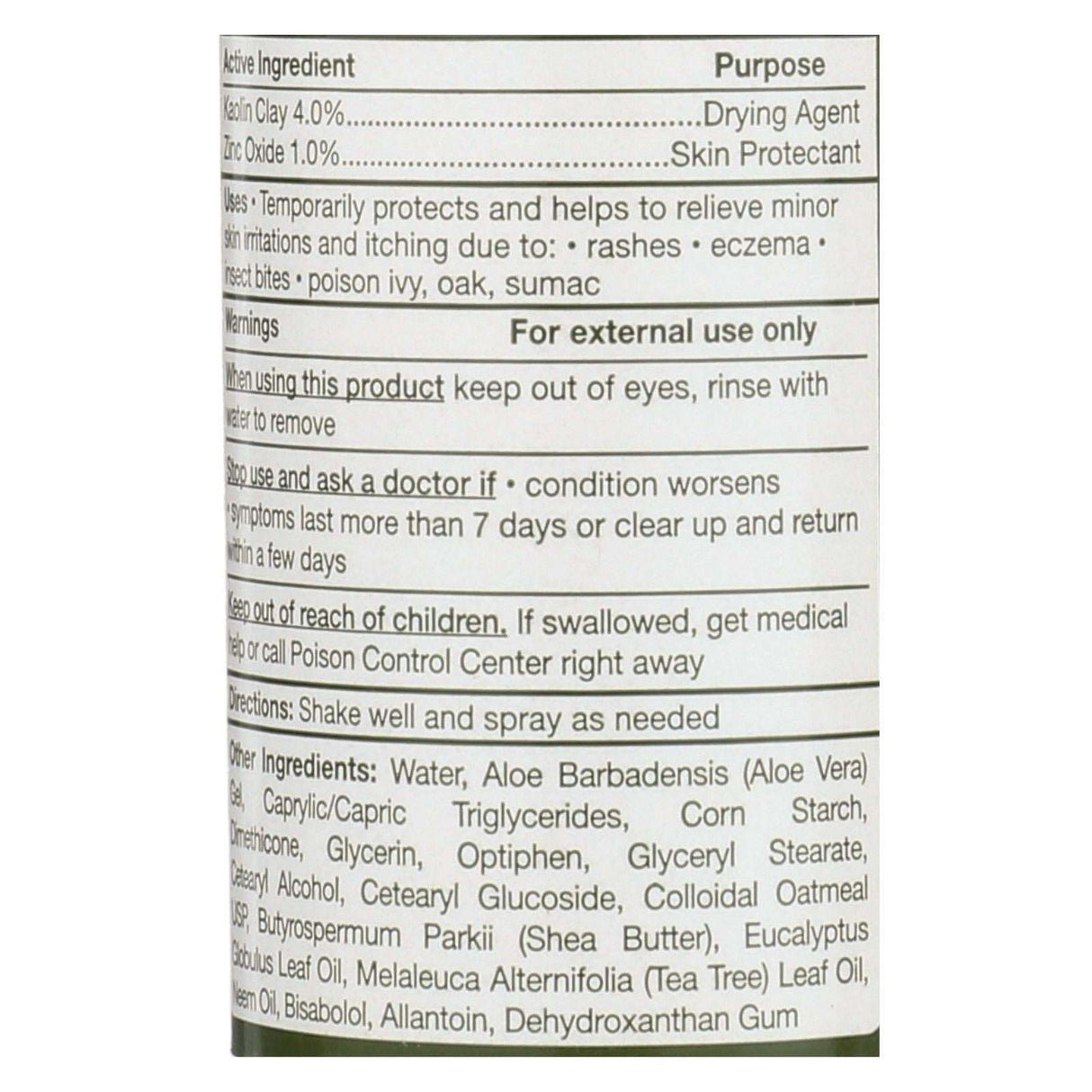 All Terrain Poison Ivy & Oak Spray (Pack of 2 Fl Oz) - Cozy Farm