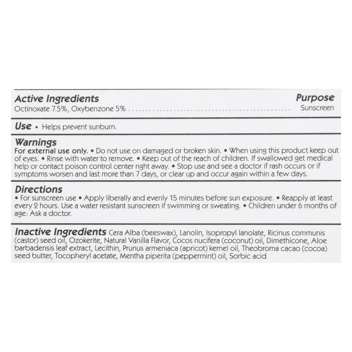 Mountain Ocean SPF15 Lip Trip Lip Balm, 0.165 Oz. (Pack of 12) - Cozy Farm