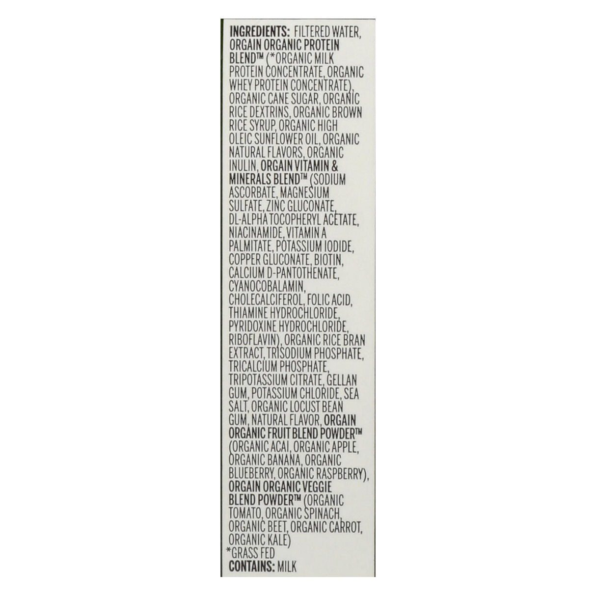 Orgain Orgainic Nut Shake - Strawberry & Cream (Pack of 3) - 11 Fl. Oz. - Cozy Farm