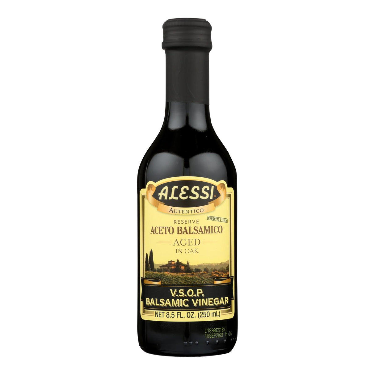 Alessi Premium Quality Twenty Year Aged Balsamic Vinegar, 8.5 Fl Oz (Pack of 6) - Cozy Farm