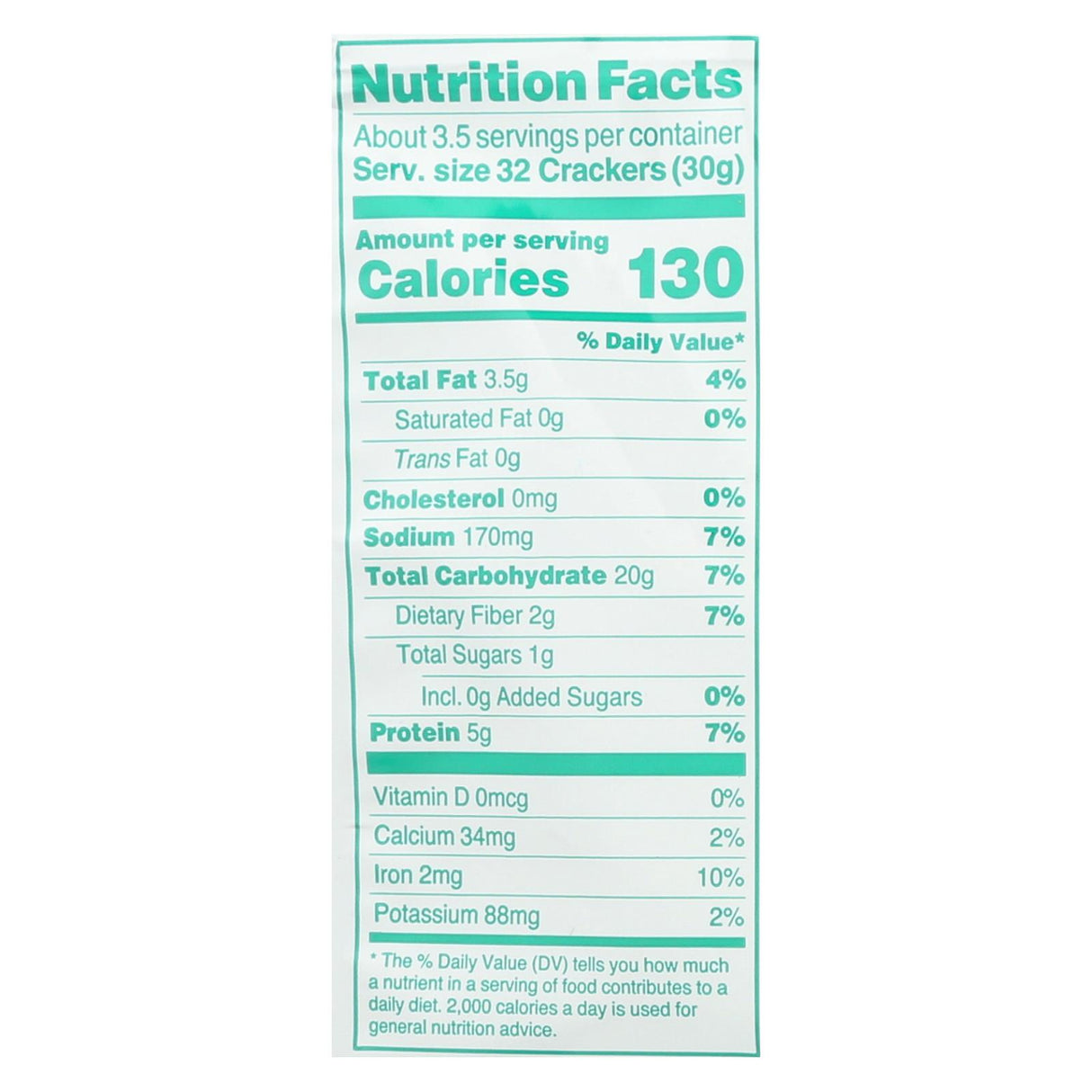 Crunchmaster Protein Crackers - Sea Salt - 3.54 Oz. (Pack of 12) - Cozy Farm