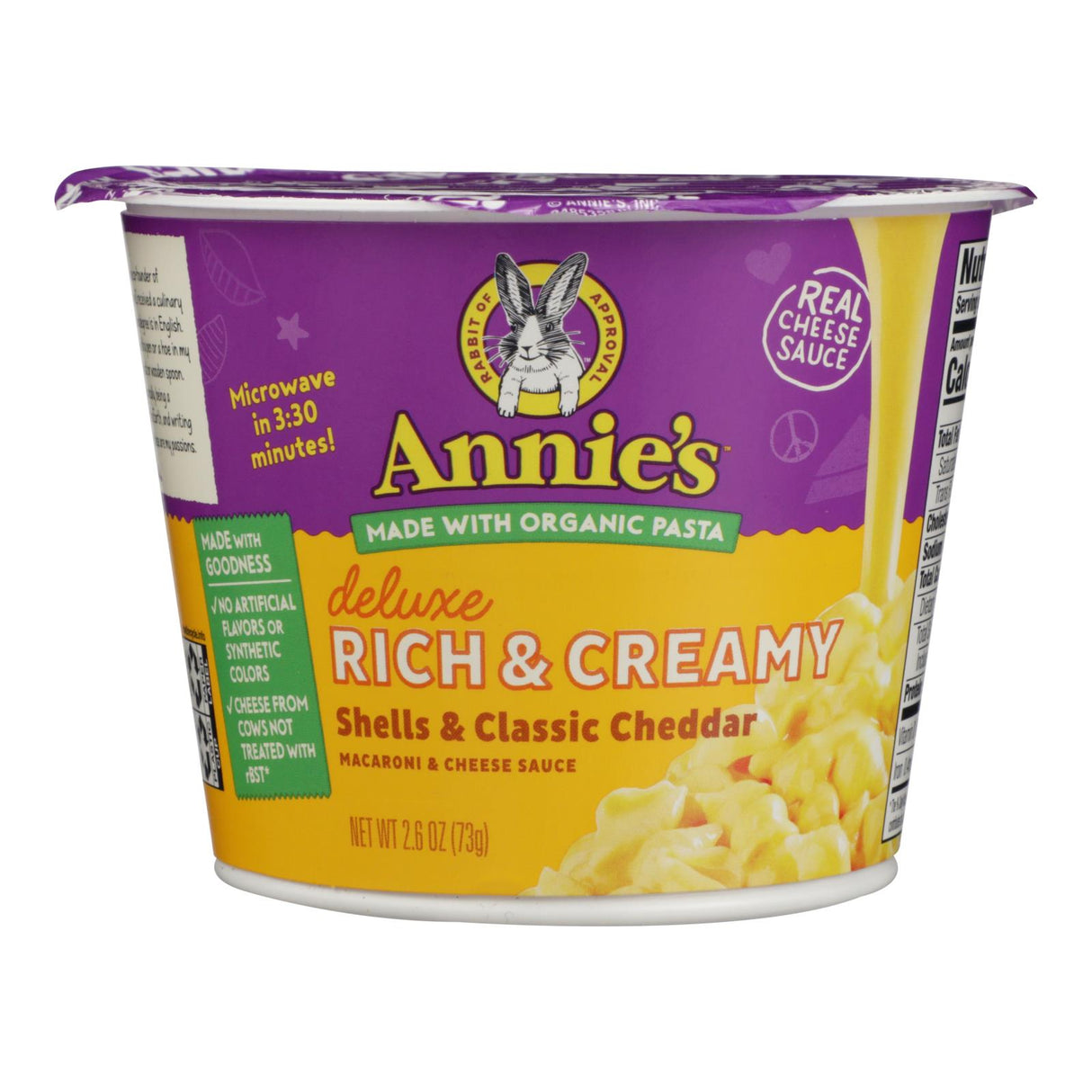 Annie's Homegrown Mac & Cheese Shells & Cheddar, 1-Ounce Individual Packs (12 Pack) - Cozy Farm