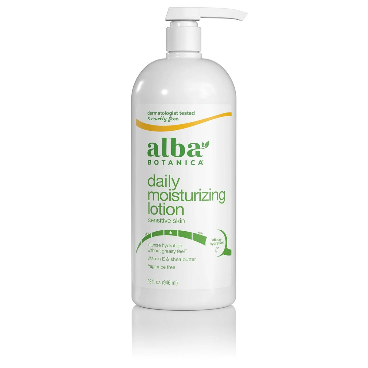 Alba Botanica Very Emollient Fragrance-Free Body Lotion (32 Fl Oz)