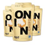 Root Foods - Root Chip Onion Sea Salt - Case Of 8-6/2 Oz - Cozy Farm