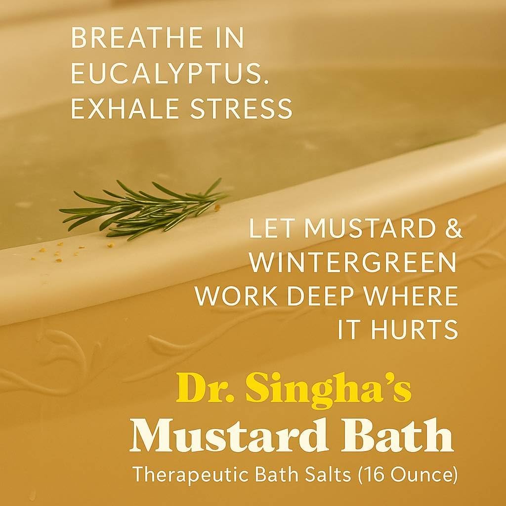 Dr. Singha's Premium Mustard Bath, 16 oz