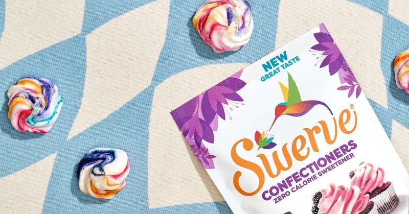 Swerve Confectioners Sweetener, Zero Calorie Sugar Replacement, Case of 6 (12 oz)