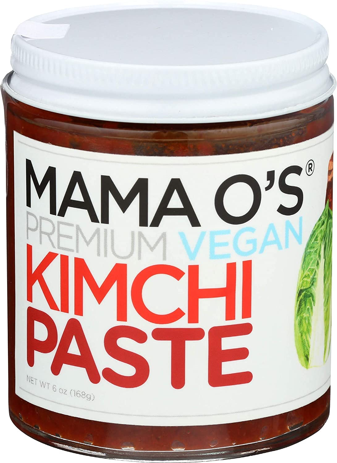 Mama O's Premium Kimchi - Paste Kimchi, 6 oz (Pack of 6) - Dairy & Wheat Free