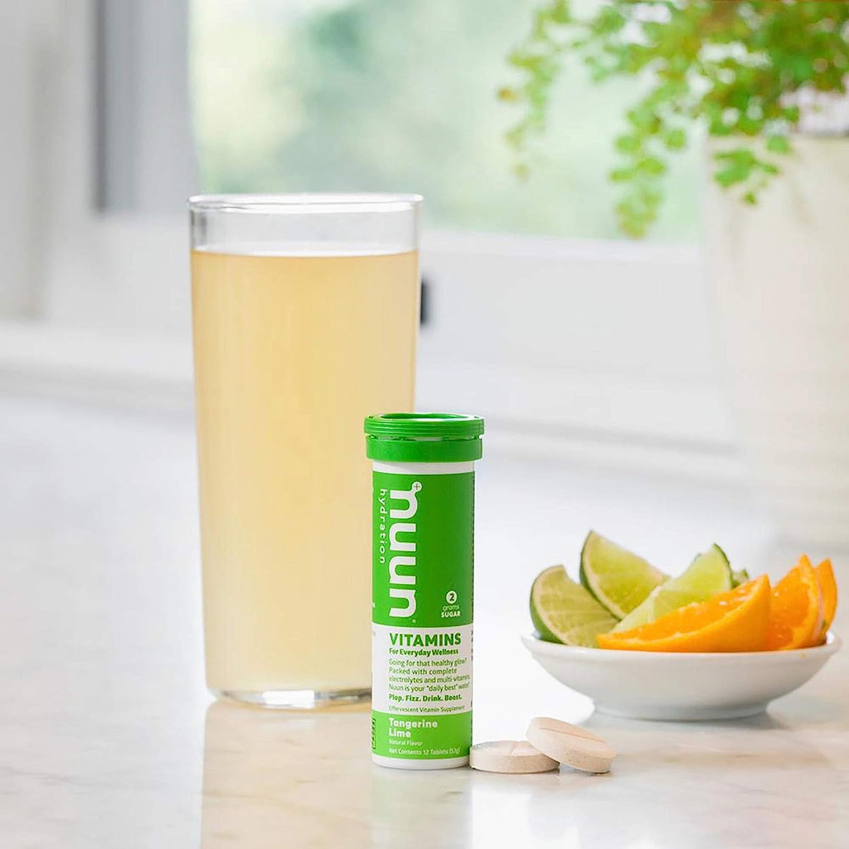 Nuun Vitamins Drink Tab - Tangerine & Lime (Pack of 8 - 12 Tabs) - Cozy Farm
